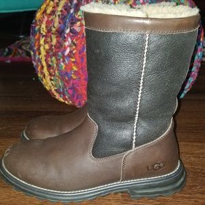 Ugg leather Brooks boots